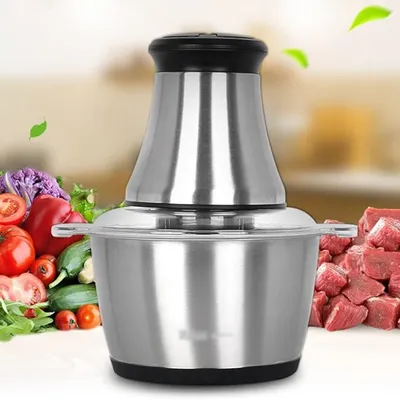 Electric Stainless Steel Meat Grinder Meat Chopper Mincer Kitchen Food Press Machine Sausage Home Appliances(UK)