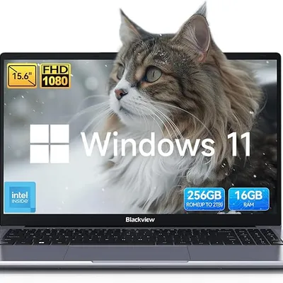 Blackview Acebook6 Laptop 15.6” FHD IPS, Intel N150, 16GB DDR4, 256GB SSD, Windows 11