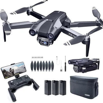 CHUBORY X10 PRO 4K UHD GPS Camera Drone, Under 250g RC Quadcopter