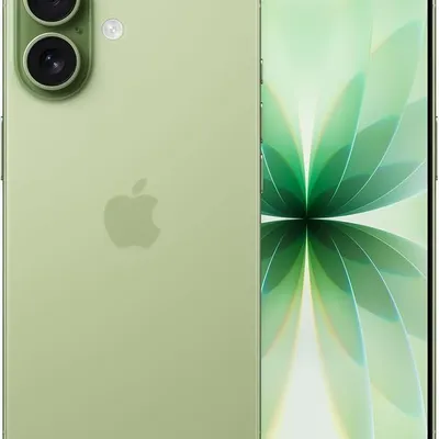 Apple iPhone 17 256 GB: 6.3-inch Display with ProMotion, A19 Chip, Center Stage Front Camera for Smarter Group Selfies, Improved Scratch Resistance, All-Day Battery Life; Sage