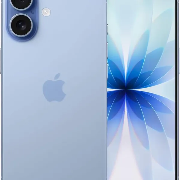 Apple iPhone 17 256 GB: 6.3-inch Display with ProMotion, A19 Chip, Center Stage Front Camera for Smarter Group Selfies, Improved Scratch Resistance, All-Day Battery Life; Mist Blue