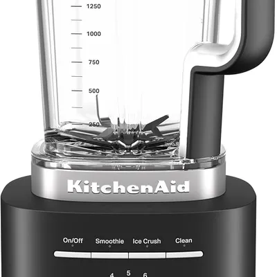 KitchenAid Pure Power Blender, 1200W, 2.1L, Matte Black