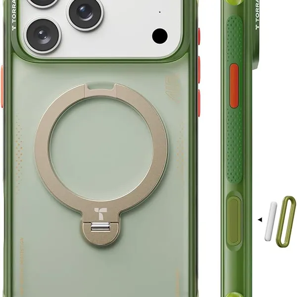 TORRAS Ostand Q3 Air Protective Case for iPhone 17 Pro Max with Integrated MagSafe Kickstand
