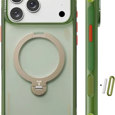 TORRAS Ostand Q3 Air Protective Case for iPhone 17 Pro Max with Integrated MagSafe Kickstand
