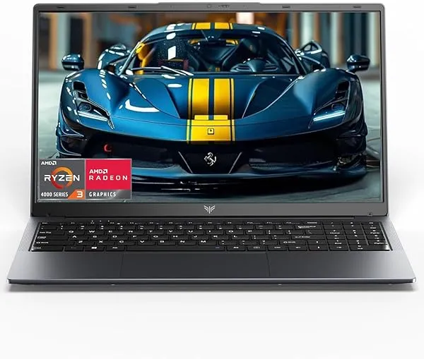 TIVIQUE LX15 15.6 Inch Laptop, AMD Ryzen 4300U, 16GB DDR4 RAM, 512GB NVMe SSD, Windows 11 Pro