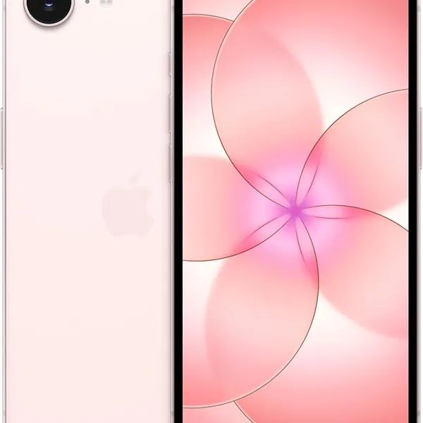Apple iPhone 17e 256GB: 6.1-inch Super Retina XDR Display, A19 Chip, All-Day Battery Life, 48MP Fusion Camera; Soft Pink