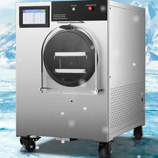 Freeze Dryer for Food - Vacuum Sublimation Dryer for Dehydrating Fruits, Meat, and Snacks - Home Lab Appliance with 3 Tiers