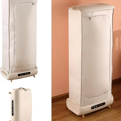 Portable Clothes Drying Machine, Foldable Small Clothes Care Appliance, Compact Home Drying Hanger for Efficient Drying