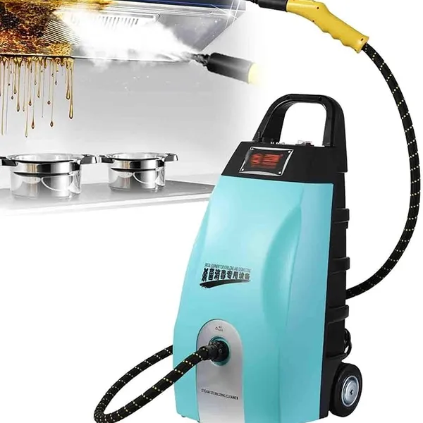 Multi-Purpose Steam Cleaner, High-Pressure Continuous Steam Washer, Heavy-Duty Portable Steam Cleaner with 3.5 L Water Tank for Home Appliances & Auto Detailing