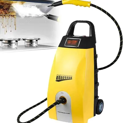 Multi-Purpose Steam Cleaner, High-Pressure Continuous Steam Washer, Heavy-Duty Portable with 3.5L Water Tank for Home Appliances and Auto Detailing