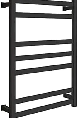 Heated Towel Rack Wall Mounted Electric Towel Warmer for Bathroom Drying Rack 304 Stainless Steel Towel Rails Plug in Electric Towel Warmer Home Bathroom Appliance
