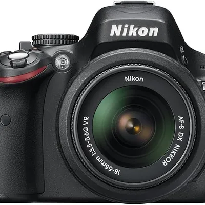 Nikon D5100 DSLR Camera with 18-55mm f/3.5-5.6 VR Lens