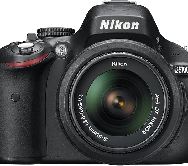 Nikon D5100 DSLR Camera with 18-55mm f/3.5-5.6 VR Lens