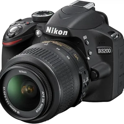 Nikon D3200 24.2 MP Digital SLR Camera with 18-55mm f/3.5-5.6 Lens