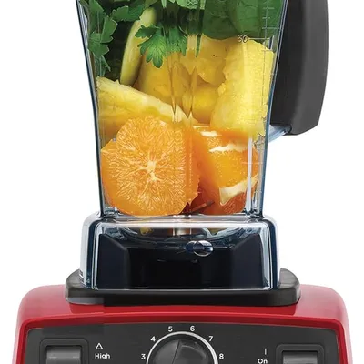 Vitamix 5200 Blender, Professional-Grade Blender for Smoothies, Soups, Ice Cream and More, Stainless-Steel Blades, Self-Cleaning Kitchen Appliance, 64 Oz Container, Red