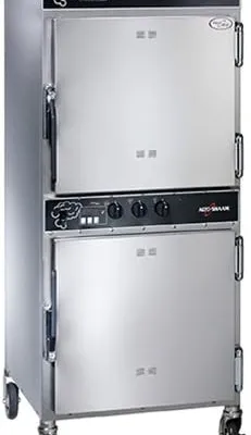 Alto-Shaam 1767-SK Mobile Cook and Hold Smoker Oven with Simple Control - Holds 18 Food Pans