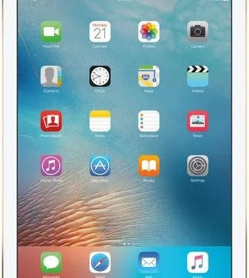 iPad Pro 9.7-inch (128GB, Wi-Fi + 4G LTE Cellular, Gold) MLQ52LL/A 2016 Model