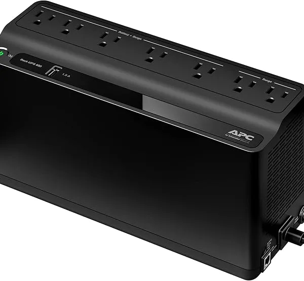 APC BE600M1 600VA Uninterruptible Power Supply (UPS)