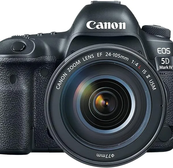 Canon EOS 5D Mark IV DSLR Camera with EF 24-105mm f/4L IS II USM Lens