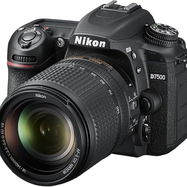 Nikon D7500 DSLR Camera with 18-140mm f/3.5-5.6G ED VR Lens