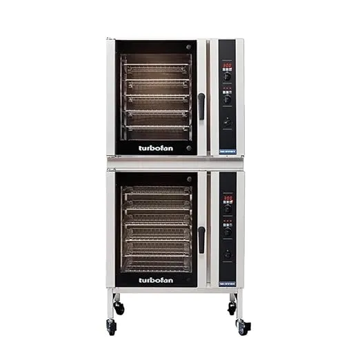 Moffat E35D6-26/2C Stainless Steel Convection Oven, Electric Full Size 2 Deck 208v/60/1-ph