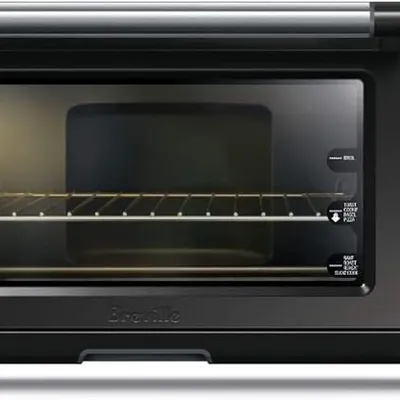 Breville the Smart Oven® Pro, Convection Toaster Oven, Small Electric Countertop Oven, BOV845BKS, Black Sesame