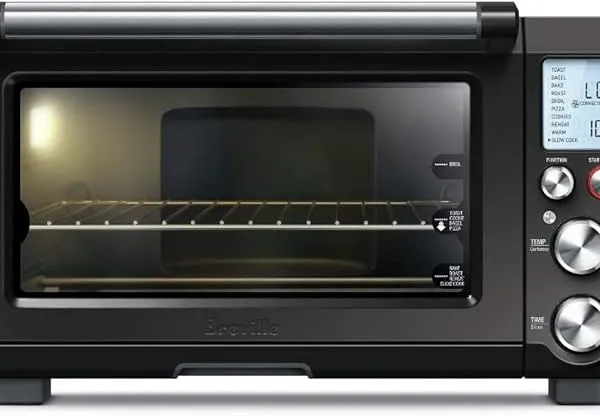 Breville the Smart Oven® Pro, Convection Toaster Oven, Small Electric Countertop Oven, BOV845BKS, Black Sesame