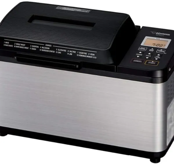 Zojirushi BB-PDC20BA Home Bakery Virtuoso Plus Breadmaker, 2 lb. loaf of bread