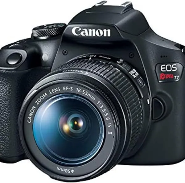 Canon EOS Rebel T7 DSLR Camera with 18-55mm Lens