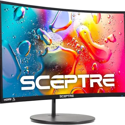 Sceptre C248W-1920RN Curved Gaming Monitor 24-inch 1080p