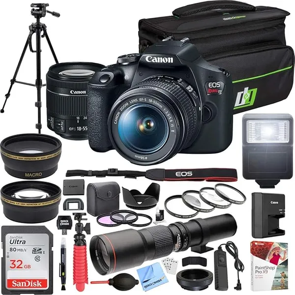Canon EOS Rebel T7 Digital SLR Camera Kit 18-55mm f/3.5-5.6 IS II