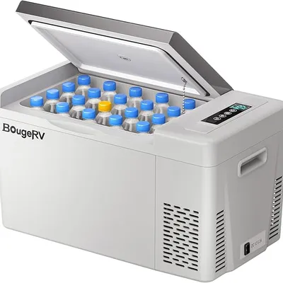 BougeRV 23 Quart Portable 12V/24V DC Compressor Refrigerator