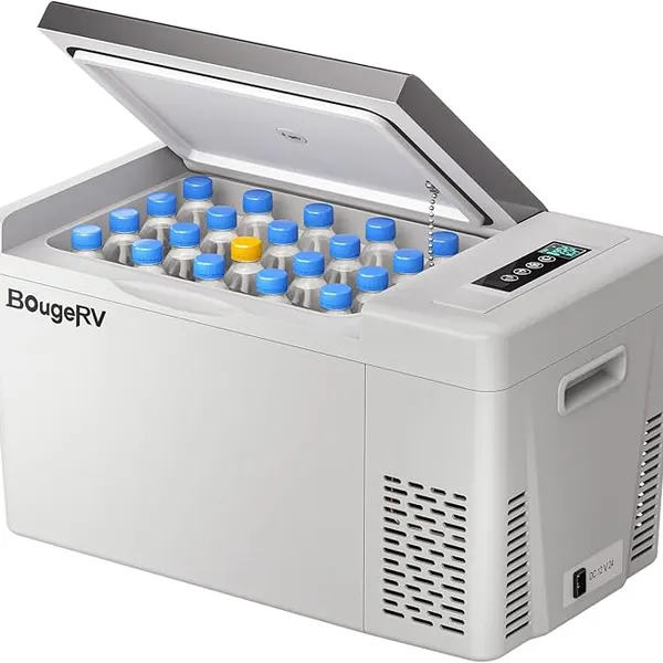 BougeRV 23 Quart Portable 12V/24V DC Compressor Refrigerator