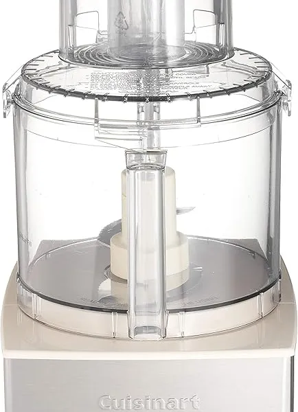 Cuisinart Food Processor 14-Cup Vegetable Chopper for Mincing, Dicing, Shredding, Puree & Kneading Dough, Cream Stainless Steel, DFP-14CRM