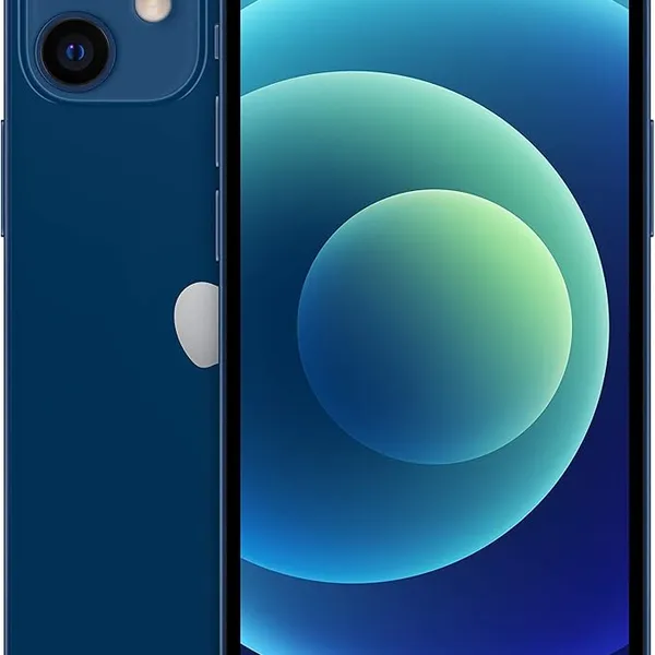 Apple iPhone 12 mini (256GB, Blue) [Locked] + Carrier Subscription