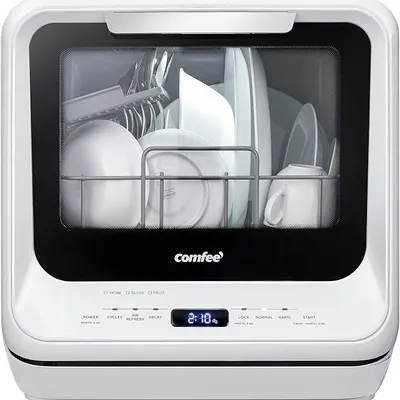 COMFEE' WQP6-3602 Countertop Dishwasher 5L Tank
