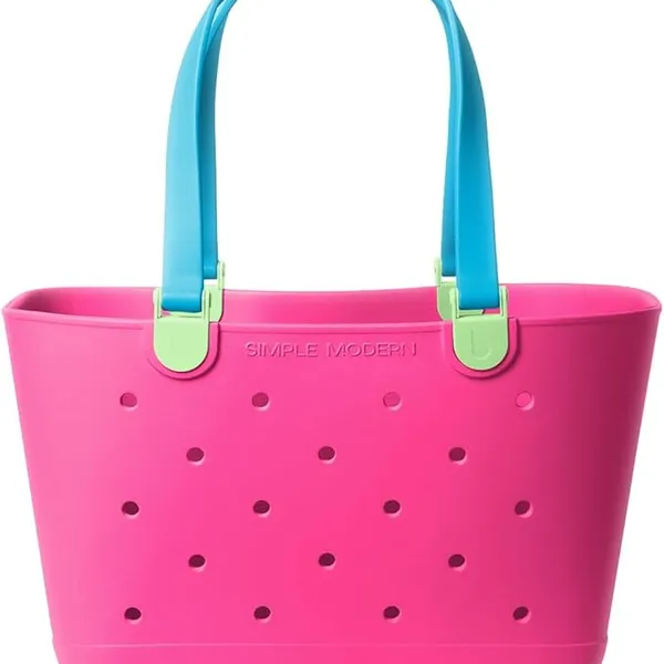 Simple Modern Large Beach Bag EVA Waterproof Rubber Tote