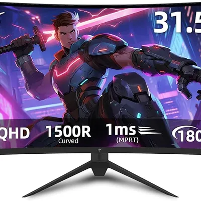 KTC H32S17 32-inch Curved Gaming Monitor 1440P 180Hz