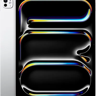 Apple iPad Pro 13-Inch (M4): Built for Apple Intelligence, Ultra Retina XDR Display, 1TB, 12MP Front/Back Camera, LiDAR Scanner, Wi-Fi 6E, Face ID, All-Day Battery Life — Silver