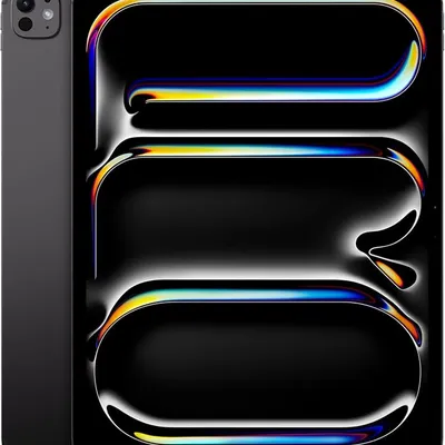 Apple iPad Pro 13-Inch (M4): Built for Apple Intelligence, Ultra Retina XDR Display - Nano-Texture Glass, 2TB, 12MP Front/Back Camera, LiDAR Scanner, Wi-Fi 6E + 5G Cellular, Face ID — Space Black