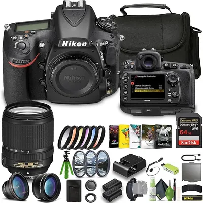 Nikon D810 FX-Format DSLR Camera with 18-140mm VR Lens
