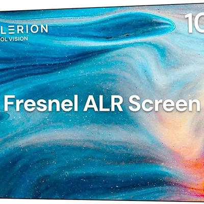 Valerion 100-inch Fresnel ALR Fixed Frame Projector Screen