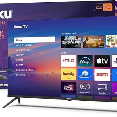 Roku Select Series 43-Inch 4K HDR Smart TV