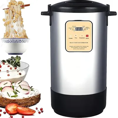 12L Yogurt Fermenter,Smart Yogurt Maker,Electric Fermenter Machine,for Commercial Kitchen,Garlic,Yogurt,Pickle