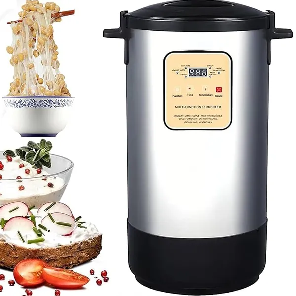 12L Yogurt Fermenter,Smart Yogurt Maker,Electric Fermenter Machine,for Commercial Kitchen,Garlic,Yogurt,Pickle