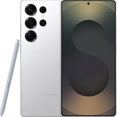 Samsung Galaxy S25 Ultra 5G, 512GB + 12GB RAM, White Silver - Unlocked (Renewed)