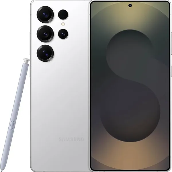 Samsung Galaxy S25 Ultra 5G, 512GB + 12GB RAM, White Silver - Unlocked (Renewed)