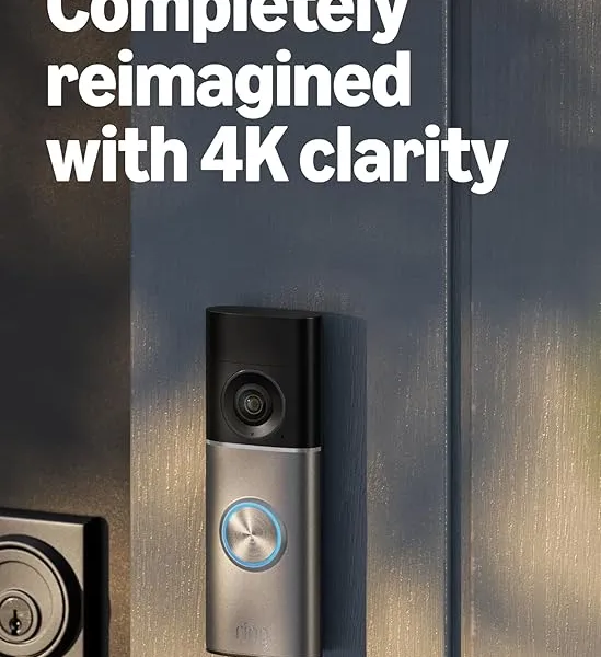 Ring Wired Doorbell Pro 4K Security Camera
