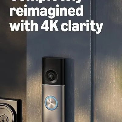 Ring Wired Doorbell Pro 4K Security Camera