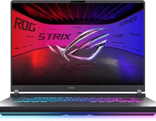 ASUS ROG Strix G16 (2025) Gaming Laptop, 16” ROG Nebula Display 16:10 2.5K 240Hz/3ms, NVIDIA® GeForce RTXTM 5060 GPU, Intel® CoreTM Ultra 9 Processor 275HX, 16GB DDR5, 1TB SSD, Wi-Fi 7, Wind11 Home